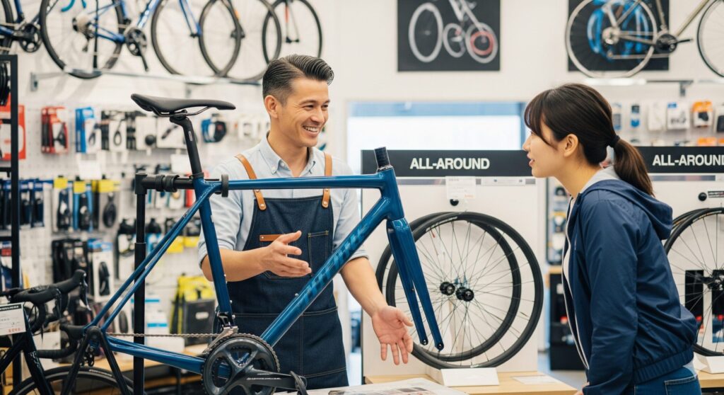 初心者におすすめのフレームとホイール