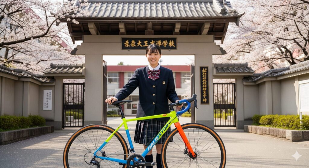 高校生の通学用としても人気